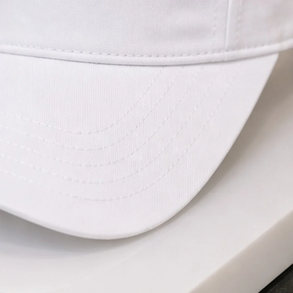 ALO Yoga White Gym Open Top Visor Hat Logo